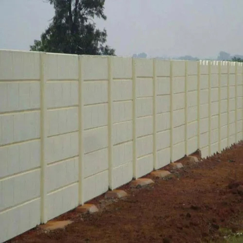 Water Proof White Rcc Readymade Compound Wall - Application: Boundary Fencing