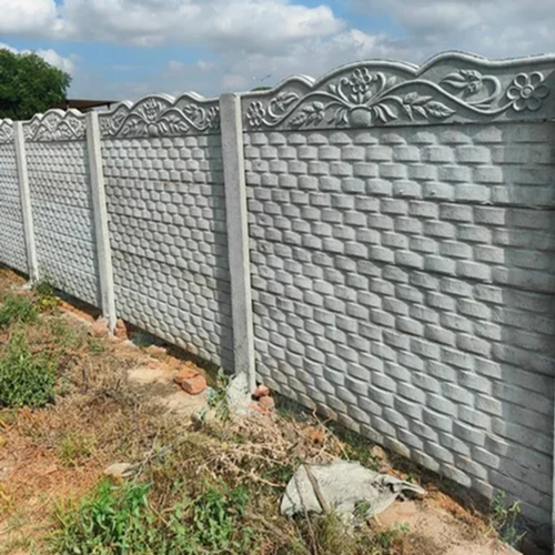 55 Mm Cement Precast Compound Wall - Feature: Durable