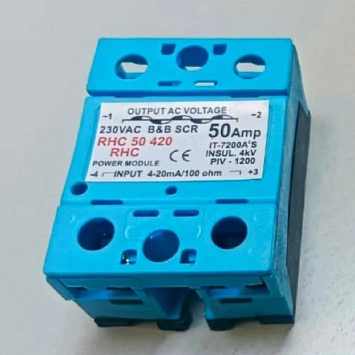 50 Amp Power Solid State Relay - Color: Blue