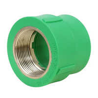 Ppr Brass Tee Fittings - 6 Inch Outer Diameter , Green Round Shape