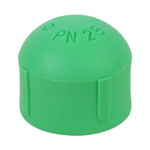 Ppr End Cap - Color: Green