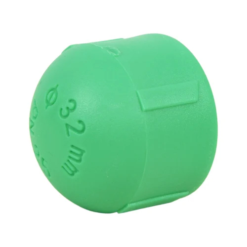 Ppr End Cap - High-quality Ppr Material 6 Inch Outer Diameter Green Color Various Thickness Options | Leak-free Connection Easy Installation Warranty Included