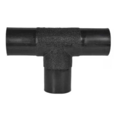 Hdpe Spigot Reducing Tee - Color: Black