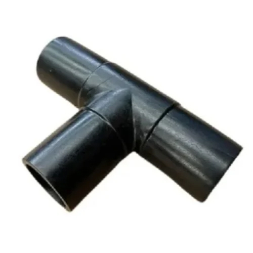 Hdpe Spigot Tee - Color: Black