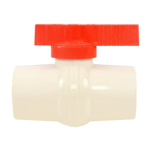 Polypropylene Ball Valve - Color: White