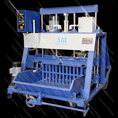 SM1060 Double Vibrator Hollow Block Making Machines