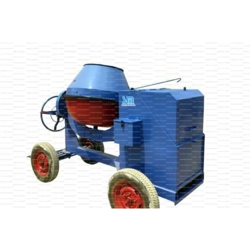 1 Bag Diesel Engine Mixer Machine - Color: Blue