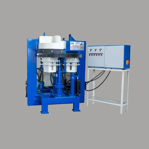 Rotary Type Fly Ash Brick Making Machine - Color: Blue Paint Coated