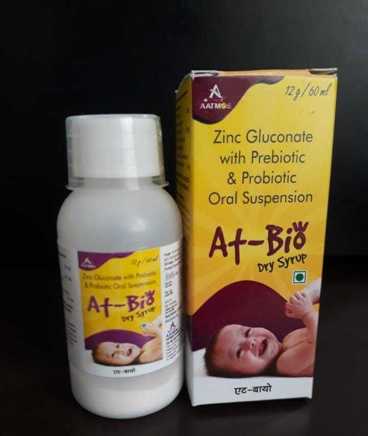 AT =BIO DRY SYRUP ZINC GLUCONATE WITH PREBIOTIC & PROBIOTIC ORAL