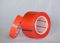 Double Sided Red Polyester Tape