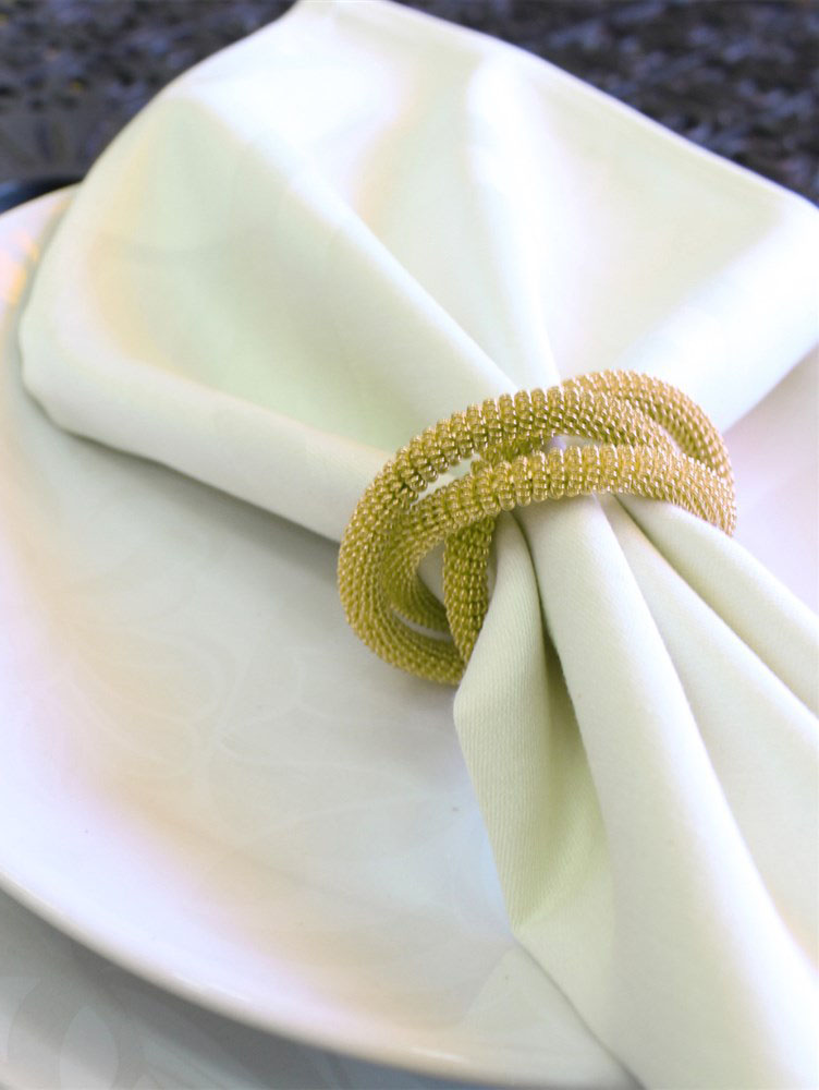3 rings napkin ring