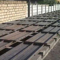 Concrete Pole Mould - Iron, Standard Size | Grey Color, Ideal For Industrial Applications