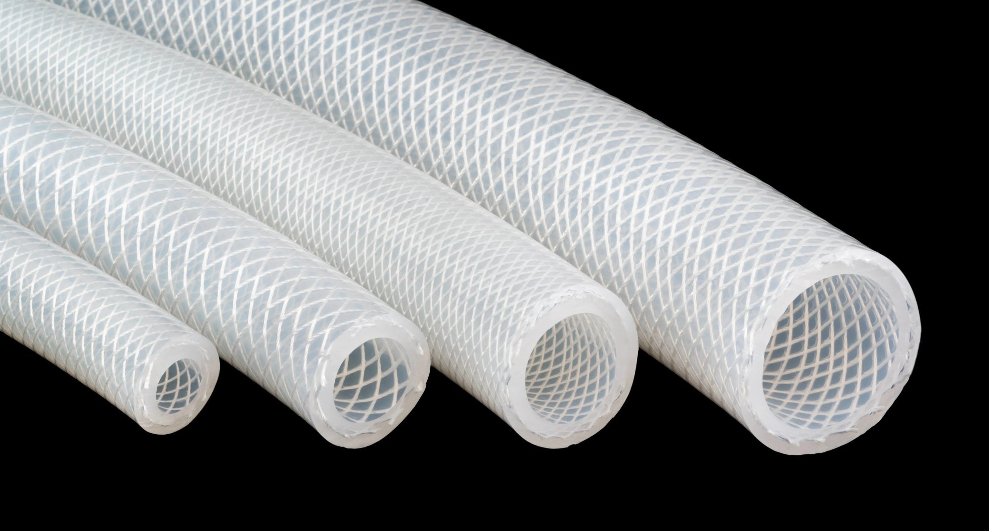 Silicone Polyester braided Hose Pipe