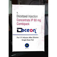 Docetaxel Injection - 80mg Liquid Formulation | Normal Fermentation Smell, 12-24 Month Shelf Life, Intravenous Administration