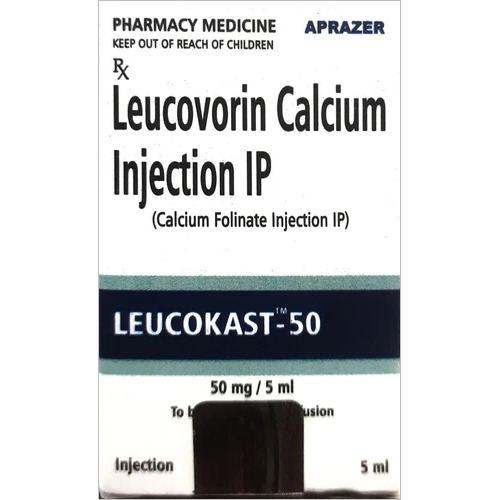 50Mg Leucovorin Calcium Injection Ip - Dosage Form: Liquid