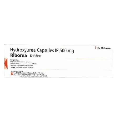 500mg Hydroxyurea Capsules IP