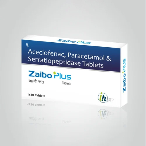 Aceclofenac Paracetamol And Serratiopeptidase Tablets