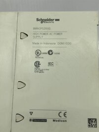 SCHNEIDER BMXCPS2000 POWER SUPPLY MODULE