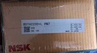 Nsk Bearings - Steel Angular Contact 80tac, Size 200 Pn7 Internal Clearance | High-speed Applications, Precision Machinery, Iso 9001 Certified