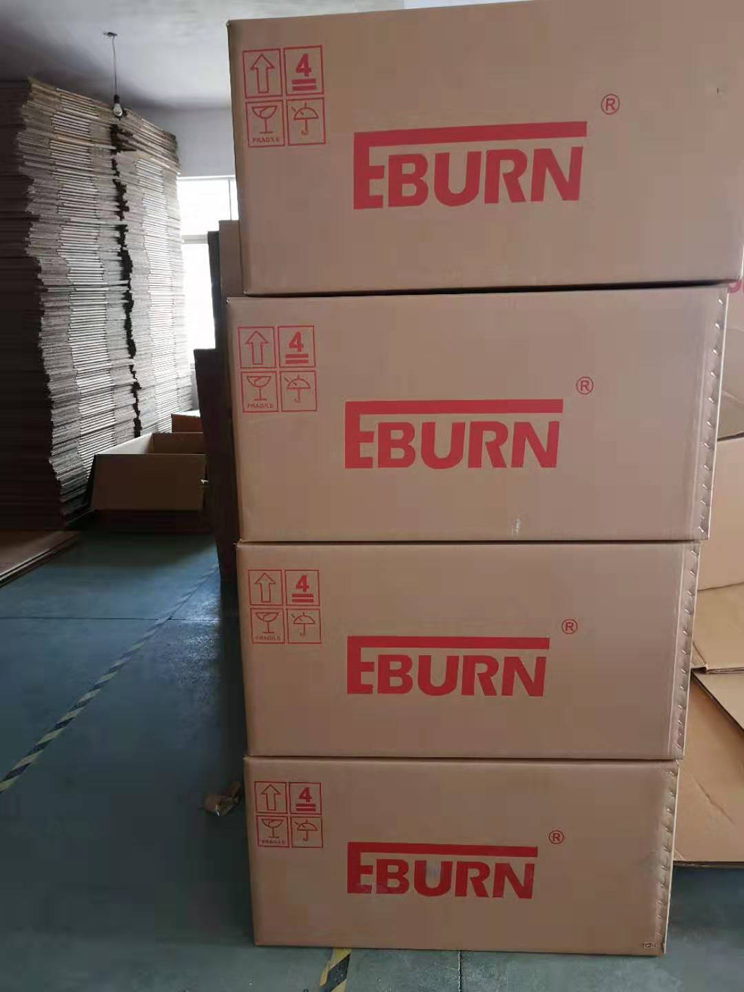 One Stage Refractory Type Light Oil Burner - Material: Steel