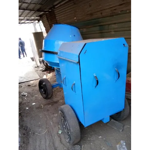 Diesel Concrete Mixer Machine - Color: Blue