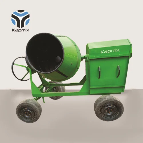 Diesel Semi-Automatic Hydraulic Lift Hopper Concrete Mixer