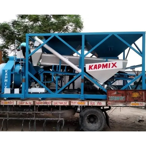 Concrete Batching Plant - Color: Blue