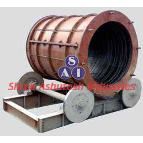 Concrete Pipe Making Machine - Color: Gray