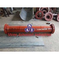 Hume Pipe Molding Machinery - Color: Brown