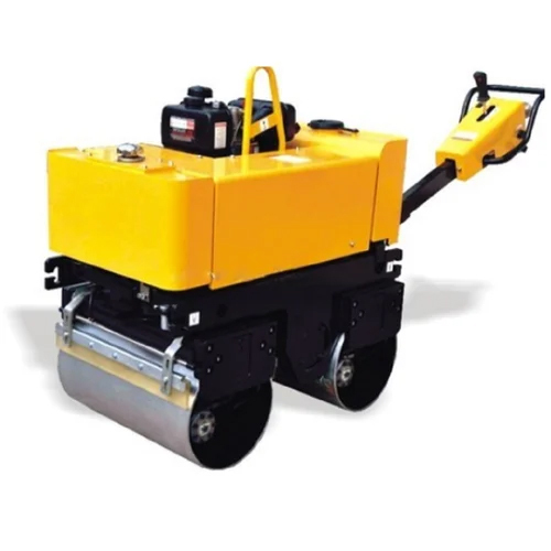 Walk Behind Vibrating Roller - Color: Yellow