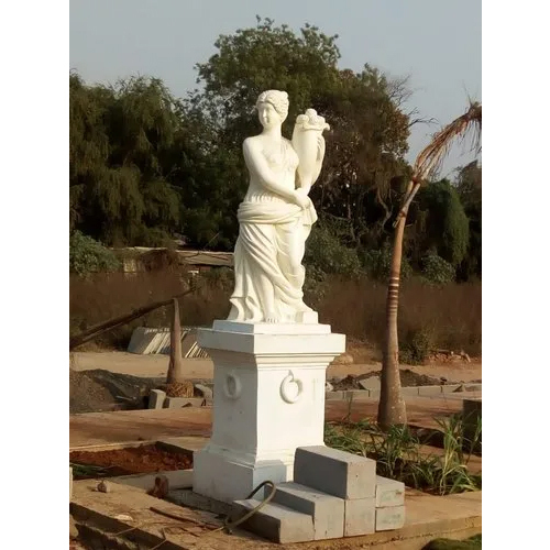 White FRP Angel Statue