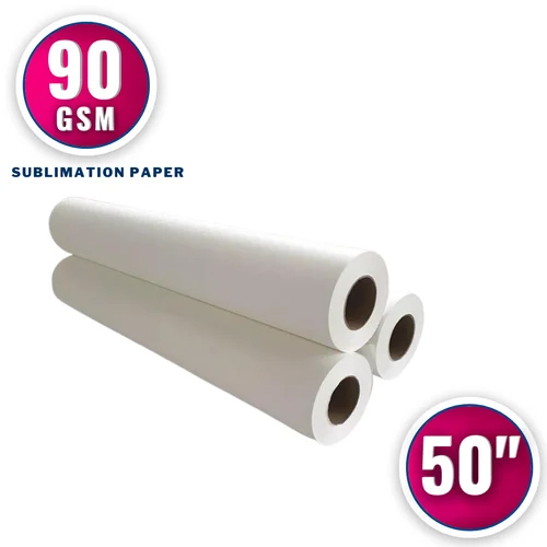 90 Gsm 50 Inch Sublimation Paper Roll
