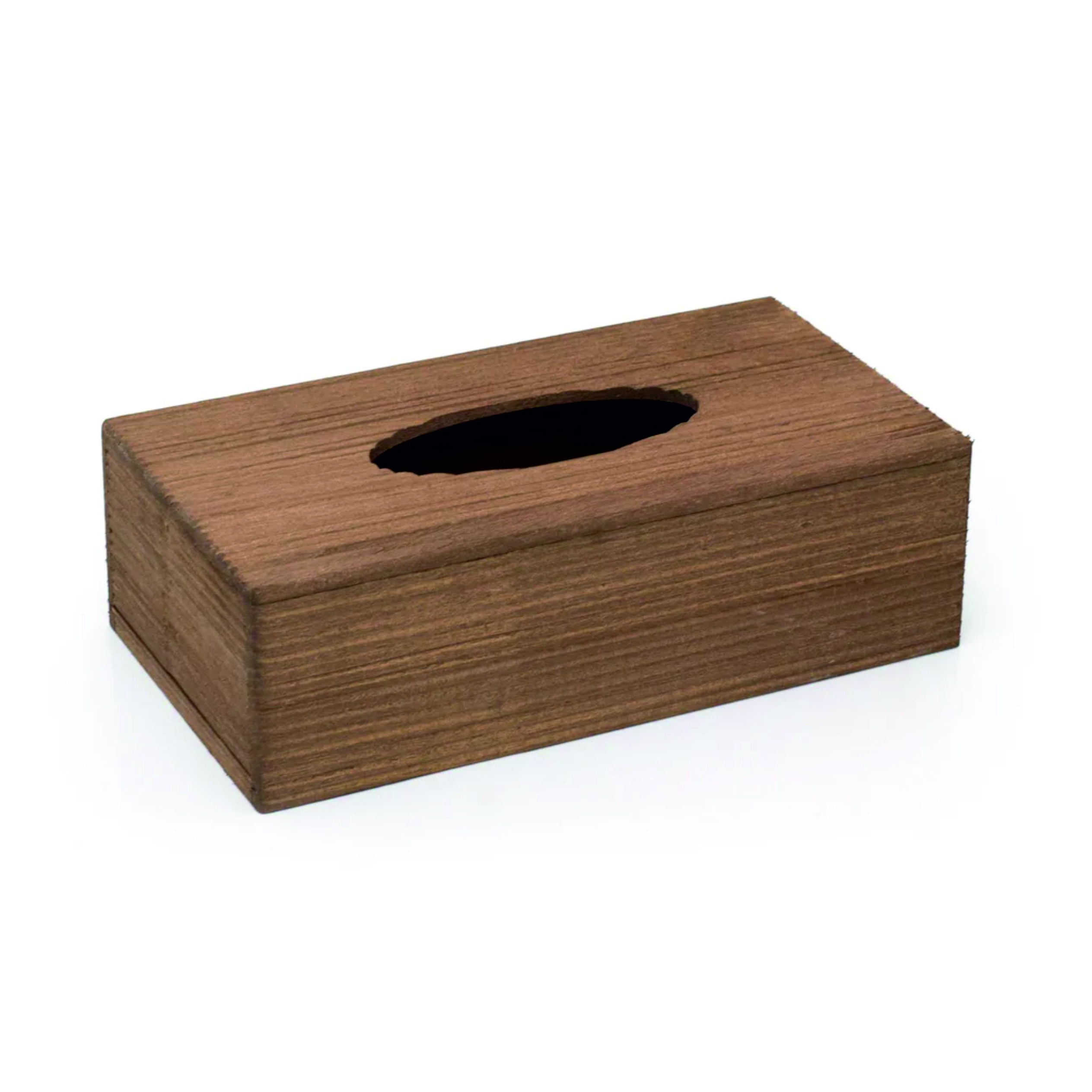 Tissue Box - Color: Brown