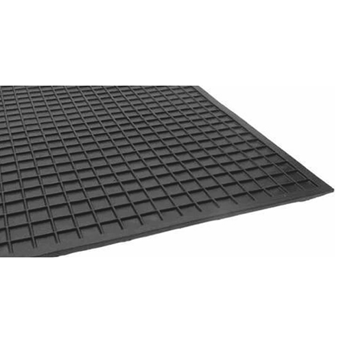 Electrical Rubber Mat - Natural Rubber, Available In Various Lengths, Black Color | Non-conductive Surface, Essential Safety For High Voltage Workplaces