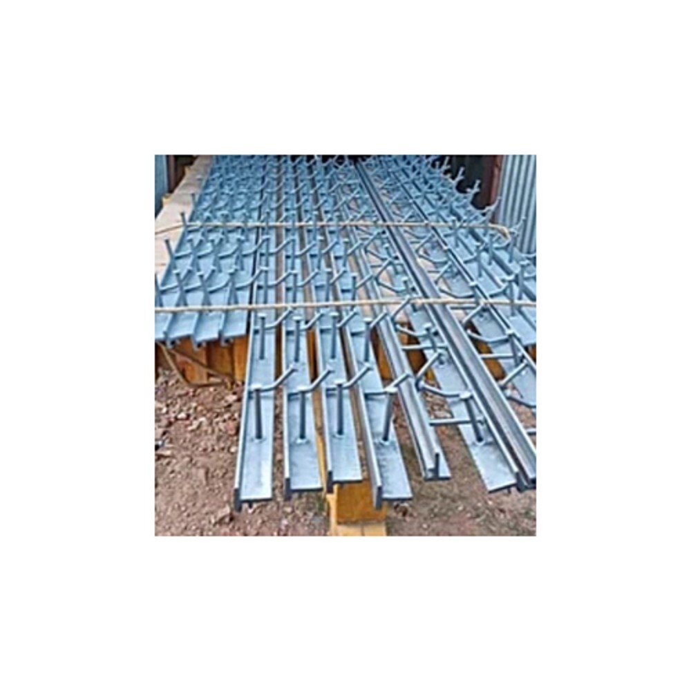Strip Seal Expansion Joint - Galvanized Iron, Different Sizes, Silver Color | Durable, Corrosion-Resistant, Easy to Install and Maintain