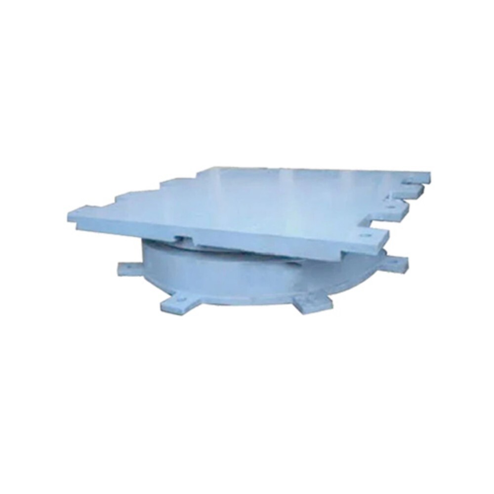 Industrial Fixed Type Pot Bearing - Color: White