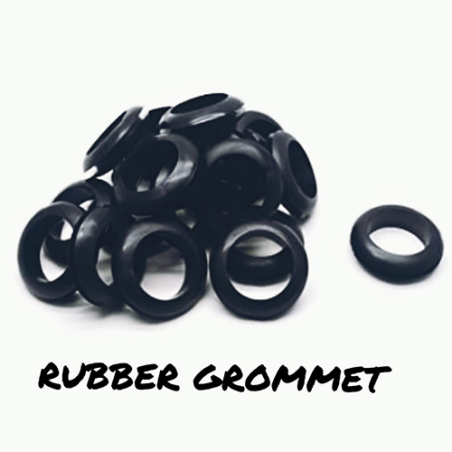 High Quality Rubber Grommet - Color: Black