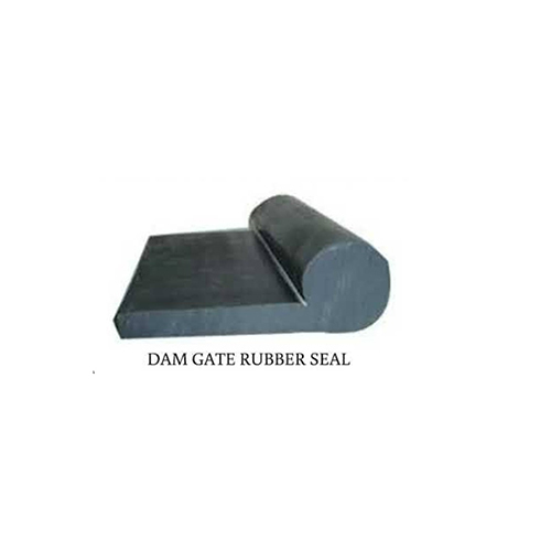 Dam Gate Rubber Seal - Color: Black