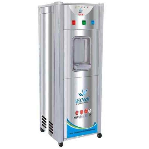 Cooler With Hot Ro Water Cooler - Color: Silver