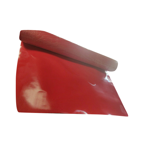 Silicone Rubber Sheet - Color: Red