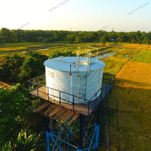 Zinc Aluminium Water Tank - Material: Metal