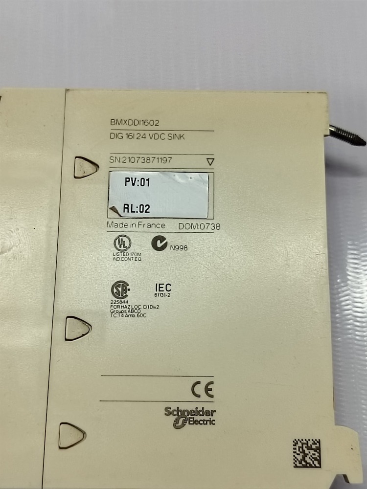 SCHNEIDER BMXDDI1602 DISCRETE INPUT MODULE