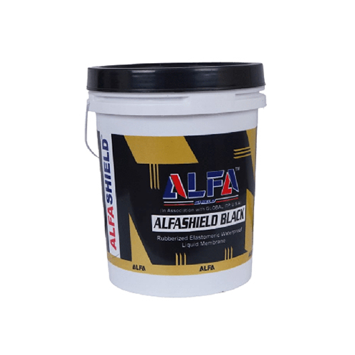 Black Rubberized Elastomeric Waterproof Liquid Membrane