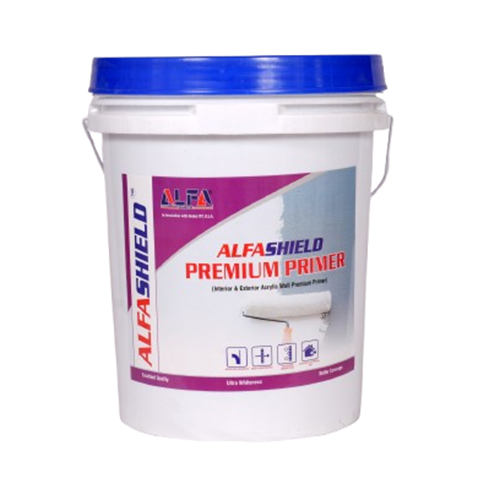 Alfa Premium Interior And Exterior Acrylic Wall Primer - Chemical Form: Liquid