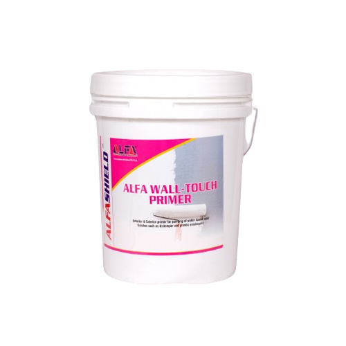 Alfa Wall Touch Plus Interior And Exterior Primer For Painting - Chemical Form: Liquid