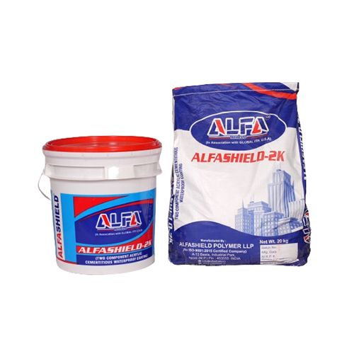 Alfashield-2K Two Component Cementitious Waterproof Coating