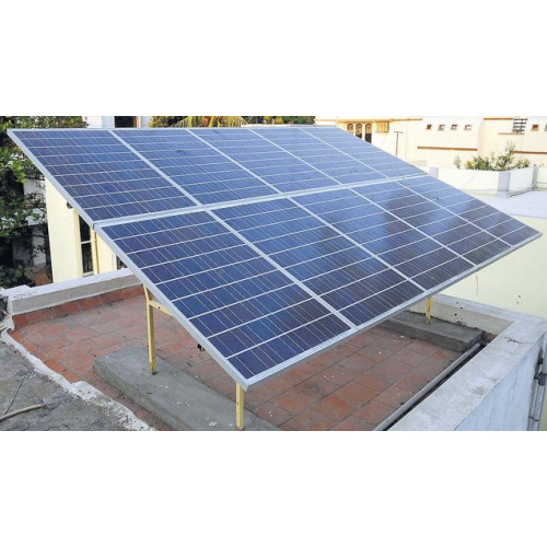 Rooftop Solar On Grid System - Color: Multicolor