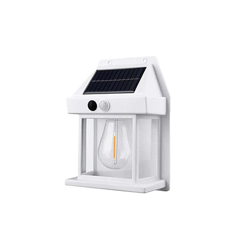 Solar Induction Wall Lamp - Color: White