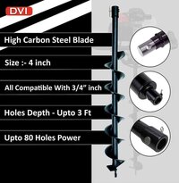 Earth Auger 72cc with 2.5 inch bit