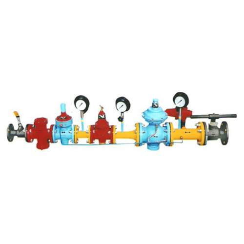 Natural Gas Train Assembly - Mild Steel, Medium Pressure | Horizontal Design, Gas Fired Burner, New Condition, Steam Output